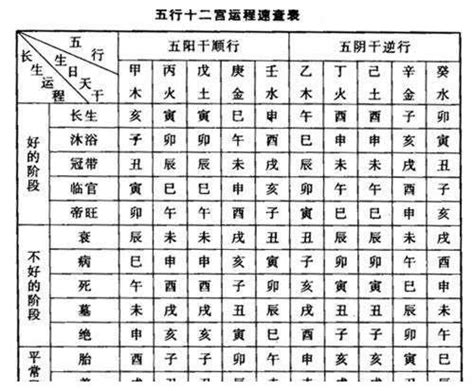 寄生十二宫|五行寄生12宫(7) – 八字基础知识